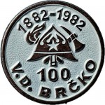 VD BRČKO 1882 1982 bijela